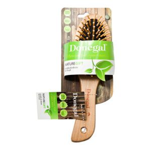 WOODEN MASSAGE BRUSH - WOODEN PINS, NATURE (ECO) GIFT (9037)
