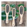 WOODEN MASSAGE BRUSH - WOODEN PINS, NATURE (ECO) GIFT (9037)