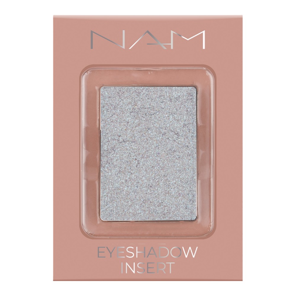 NAM Foil Eyeshadow - 1 Frosty Silver