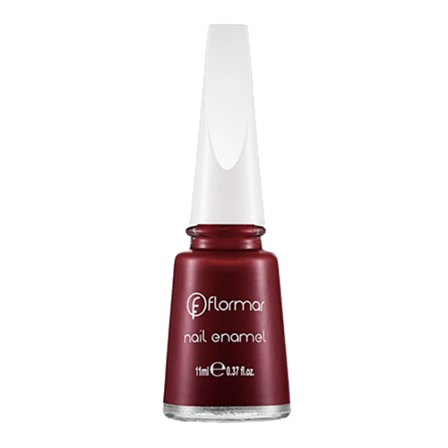 Flormar Nail Enamel - 406 Dark Red