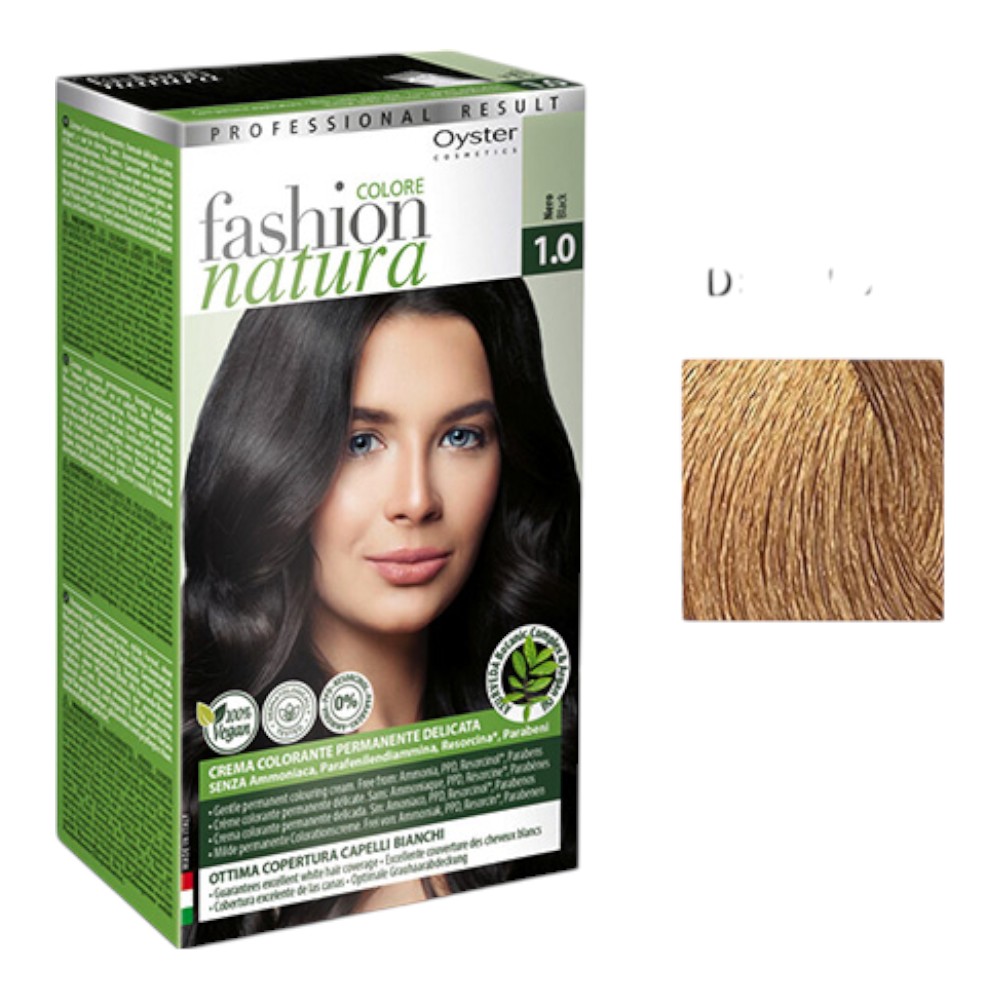 Vopsea FASHION COLORE NATURA KIT '21 - 9.3 BIONDO CHIARISSIMO DORATO