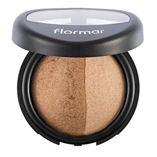 Flormar Baked Powder - 23 Dual Gold