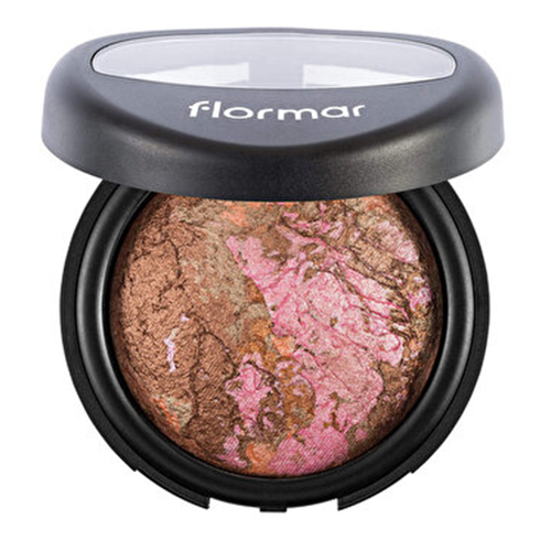 Flormar Baked Powder - 25 Marble Pink Gold