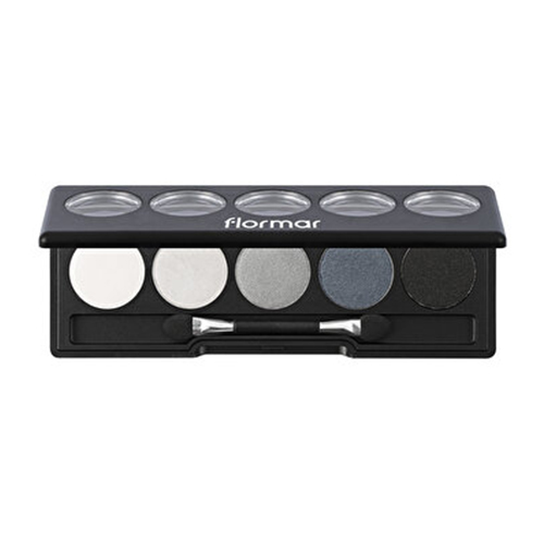 Flormar Color Palette Eyeshadow - 05 Black Dust