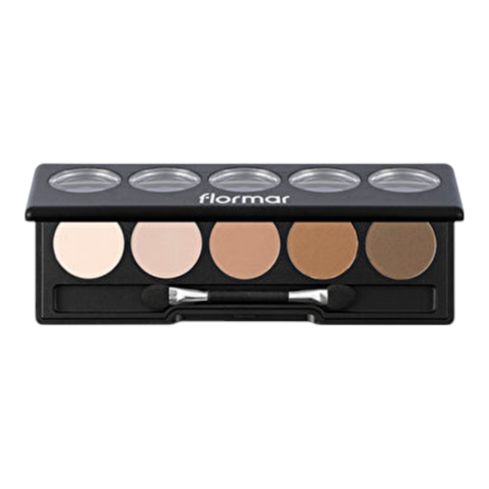Flormar Color Palette Eyeshadow - 07 Nude Dudes