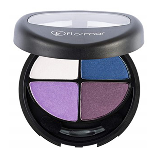 Flormar Quartet Eyeshadow - 411 Purple Look