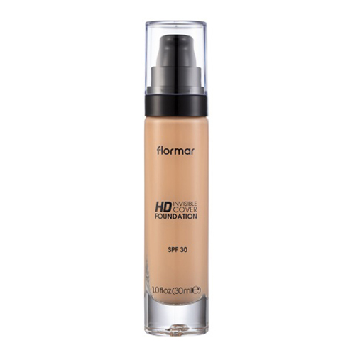 Flormar Invisible Cover HD Foundation - 50 Light Beige