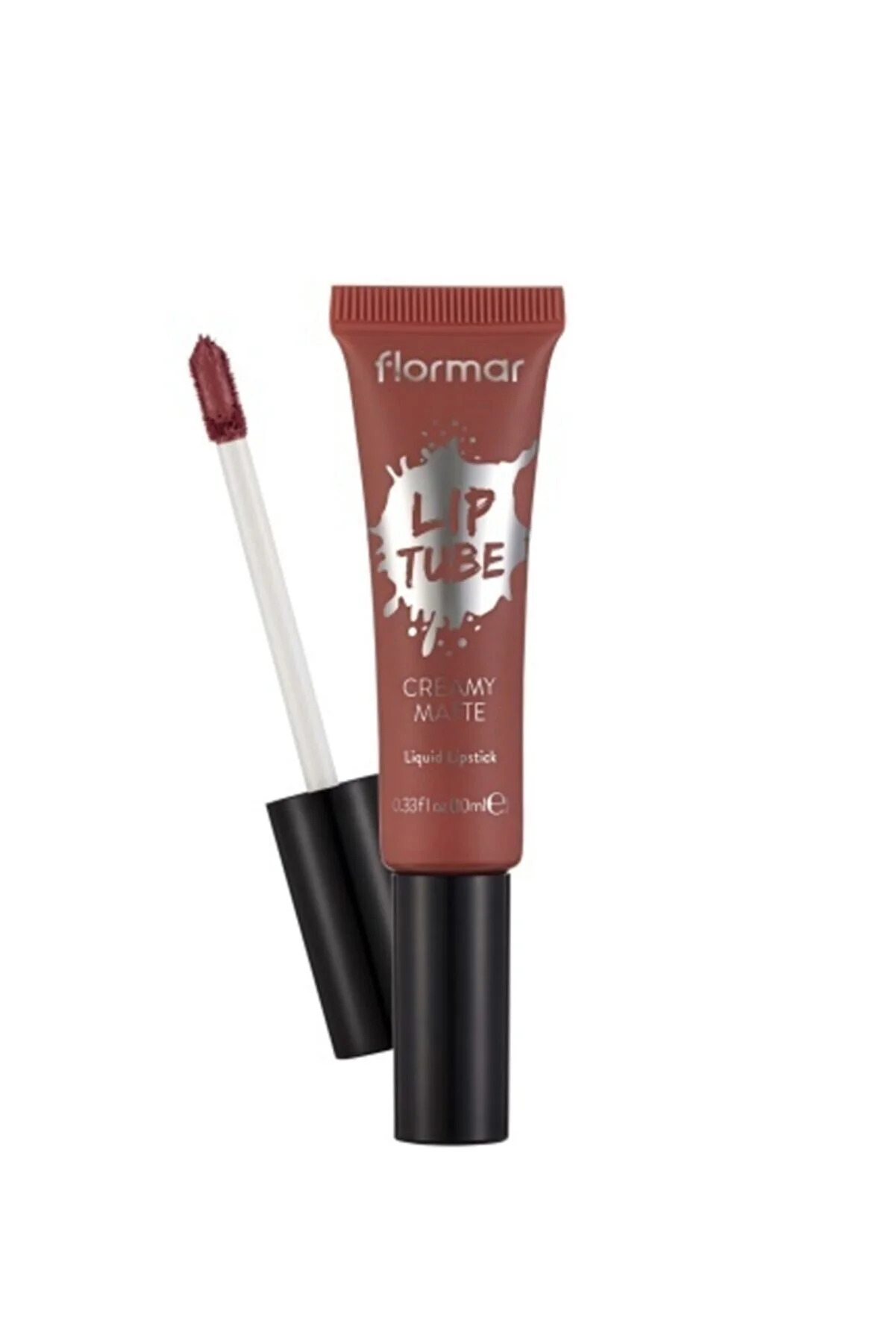 Flormar Creamy Matte Lip Tube - 10 Rosy Purple