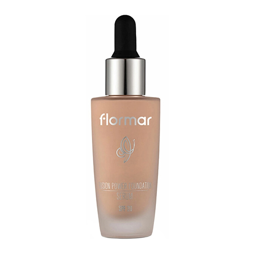 Flormar Fusion Power Foundation Serum - 10 Porcelain