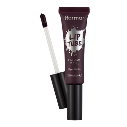 Flormar Creamy Matte Lip Tube - 08 Bold Aubergine