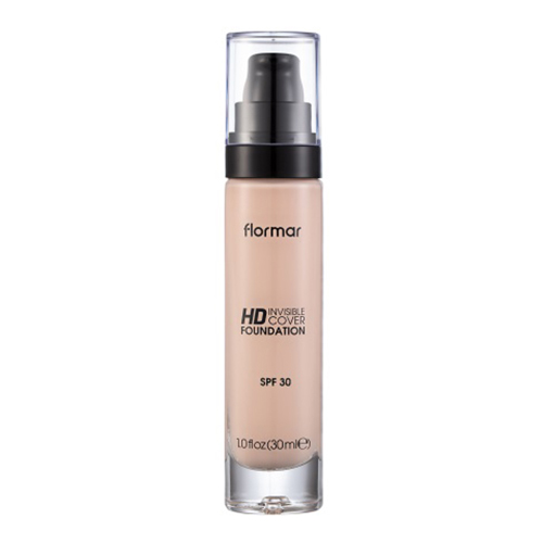 Flormar Invisible Cover HD Foundation - 20 Porcelain