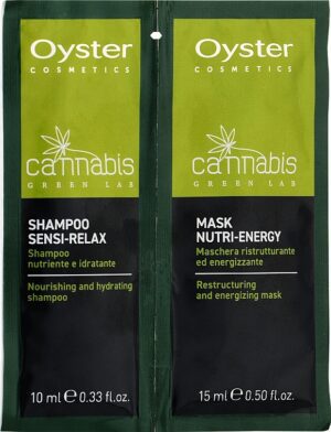 Oyster Cosmetics Cannabis Green Lab 10ml + 15ml