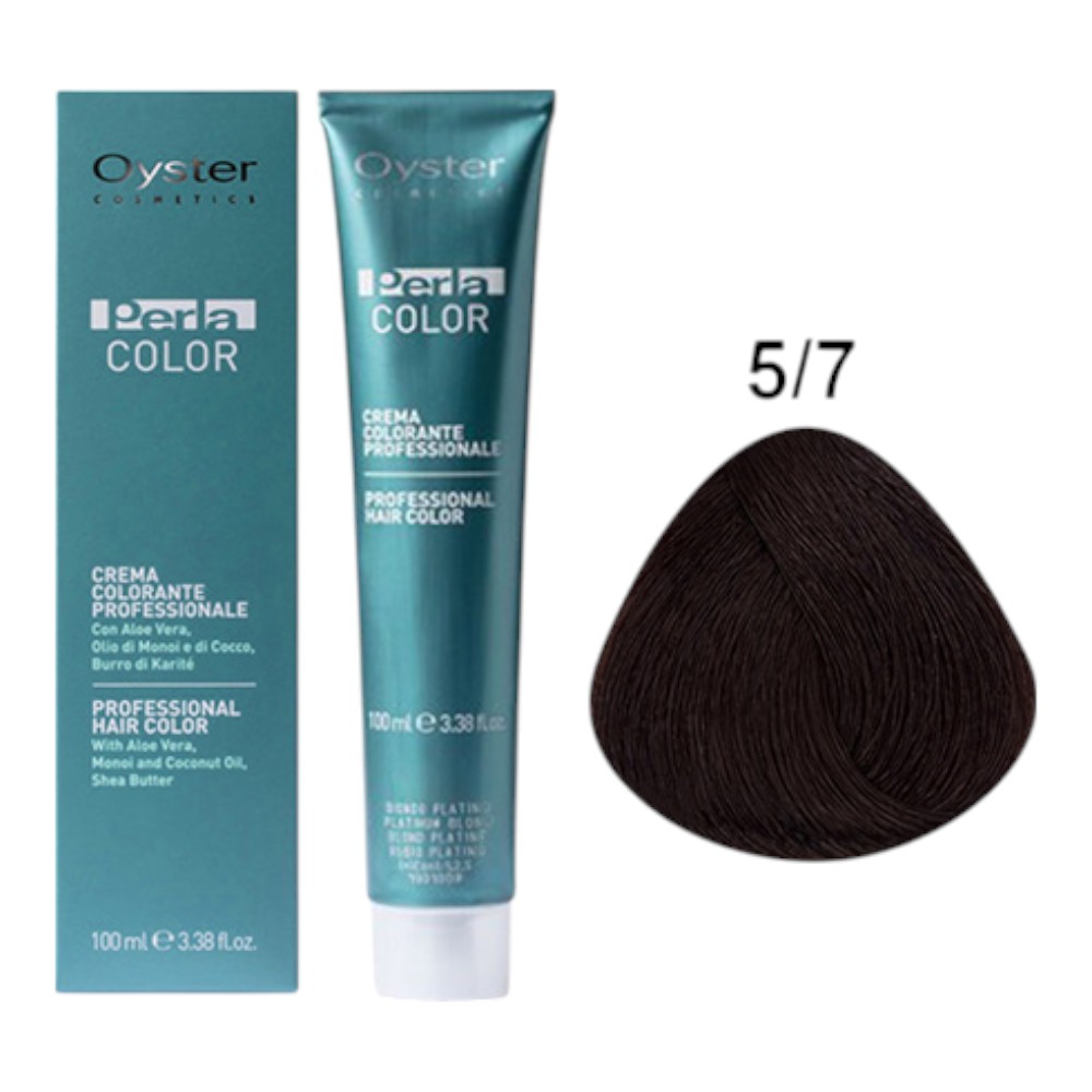 Oyster Perlacolor Hair Color Cream TS 100ml - 5/7