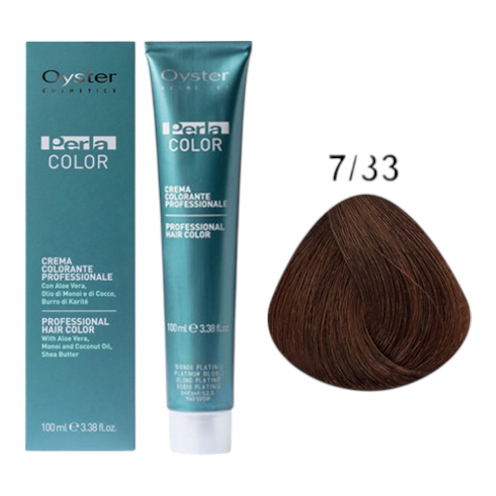 Oyster Perlacolor Hair Color Cream TS 100ml - 7/33