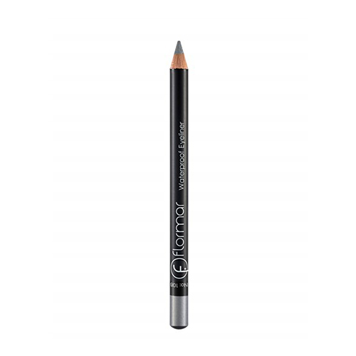 Flormar Waterproof Eyeliner - 108 Shiny Silver