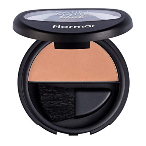 Flormar Satin Matte Blush-On - 06 Pink Brown