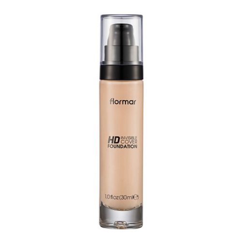 Flormar Invisible Cover HD Foundation - 10 Pink Porcelain