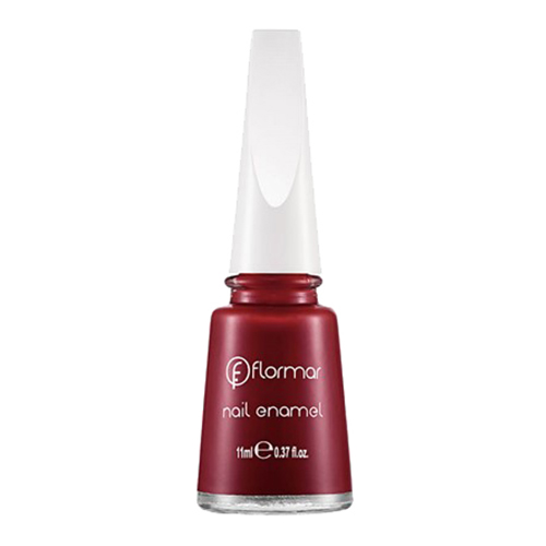 Flormar Nail Enamel - 228 Bordeaux Red