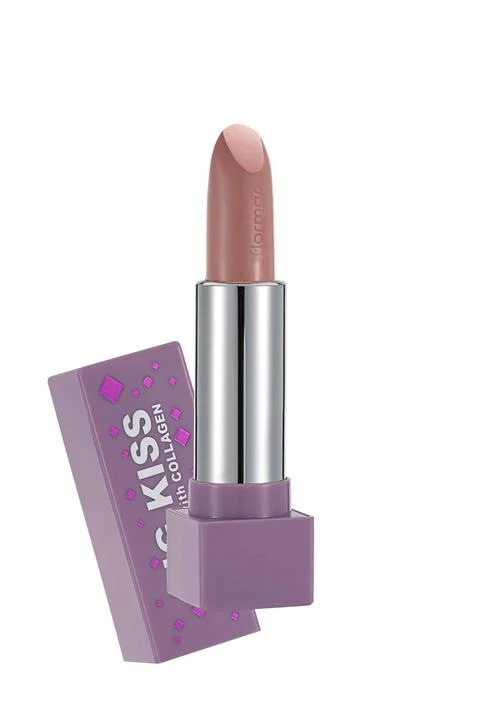 Flormar Big Kiss Collagen Lipstick - 02 Latte Lips