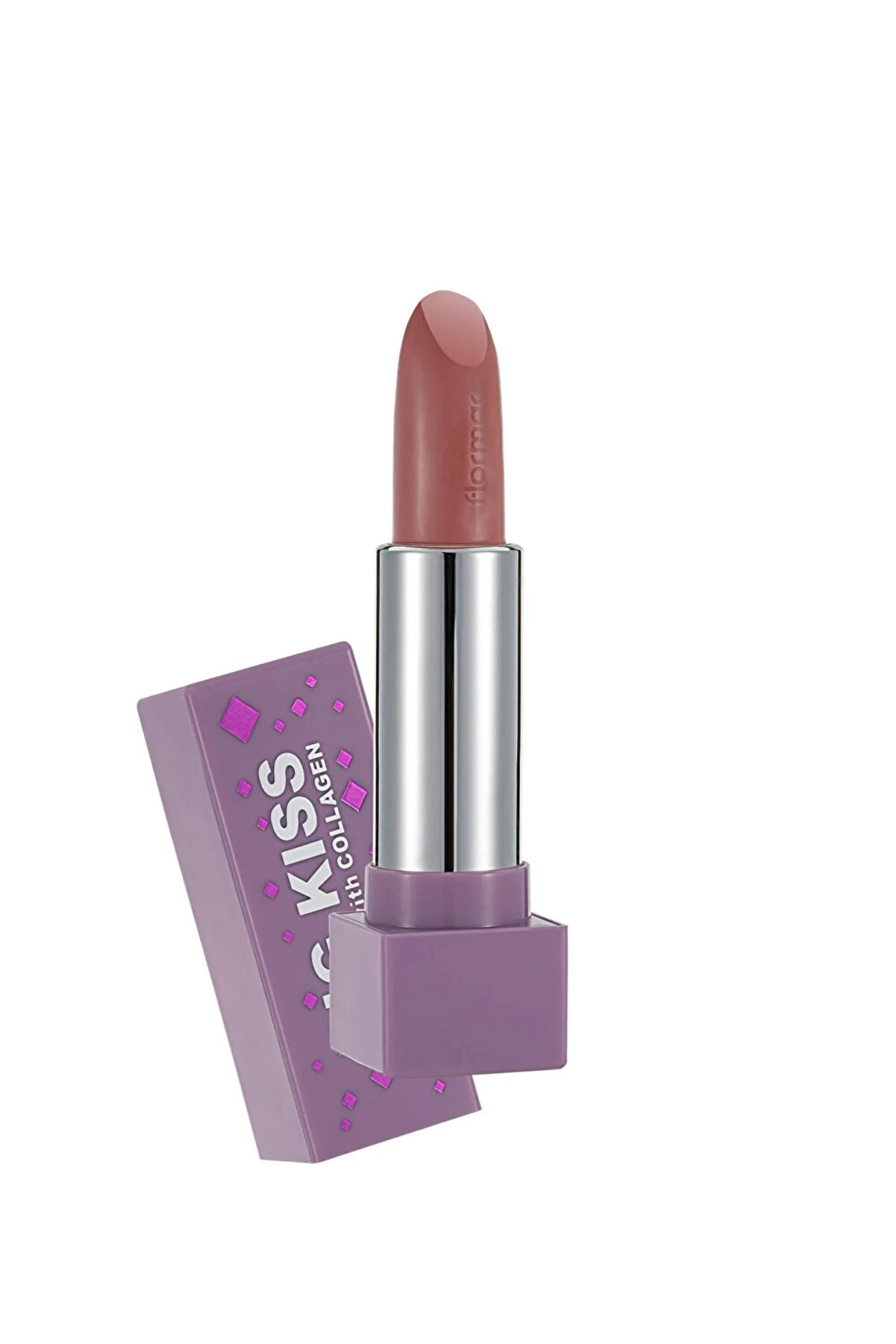 Flormar Big Kiss Collagen Lipstick - 04 Hazelnut