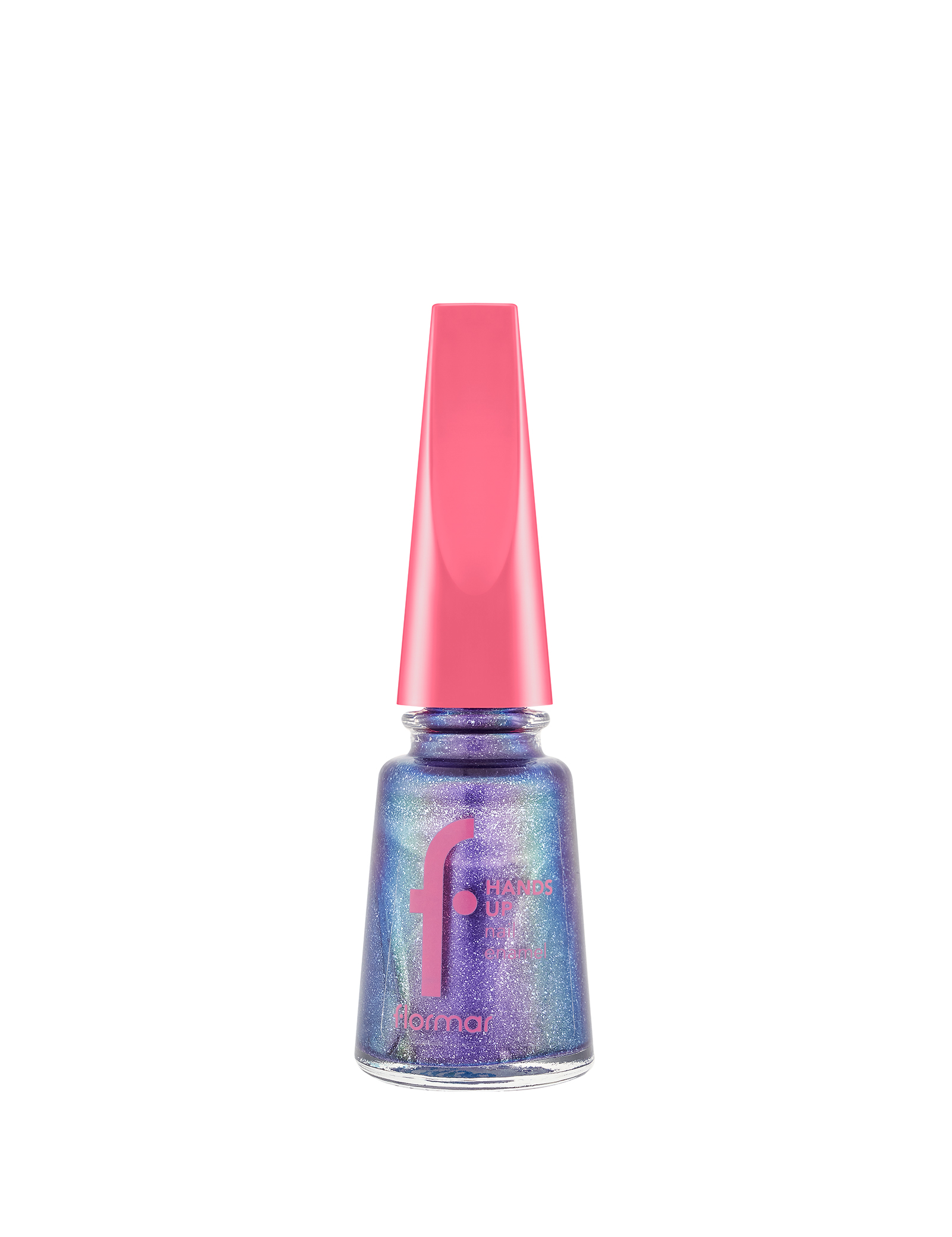 Flormar Hands Up Nail Enamel - 001 Purple Orchid