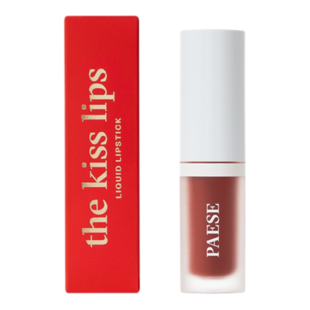 Paese The Kiss Lips Liquid Lipstick - 04 Rusty Red