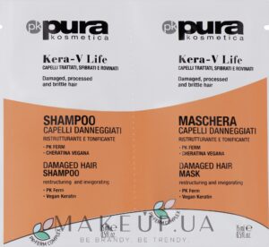 Pura Kosmetica Kera-V Life Shampoo + Mask 15 ml + 15 ml