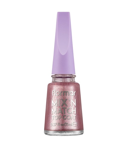 Flormar Mix'N Match Top Coat - 02 Glamour