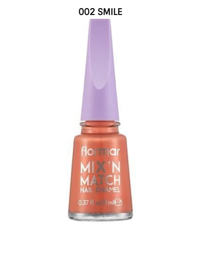 Flormar Mix'N Match Nail Enamel - 02 Smile