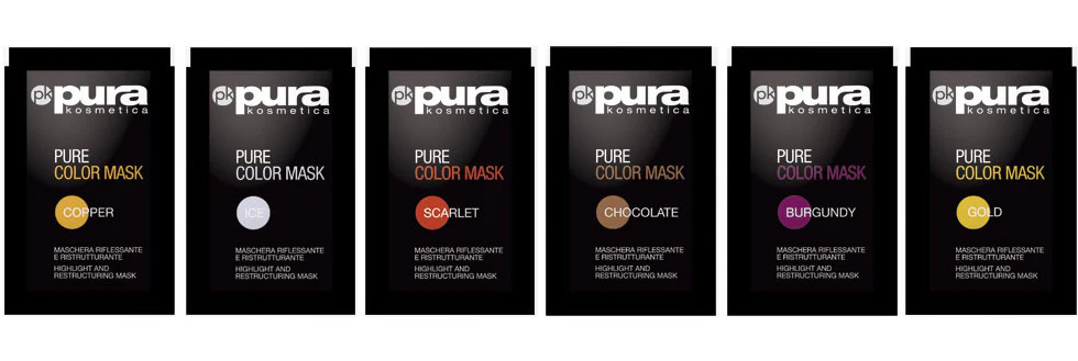 Pura Kosmetica Color Mask Highlight and Restructuring - GOLD