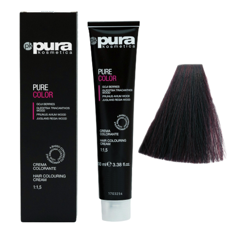 Pura Pure Color Hair Colouring Cream 100ml - 1/6