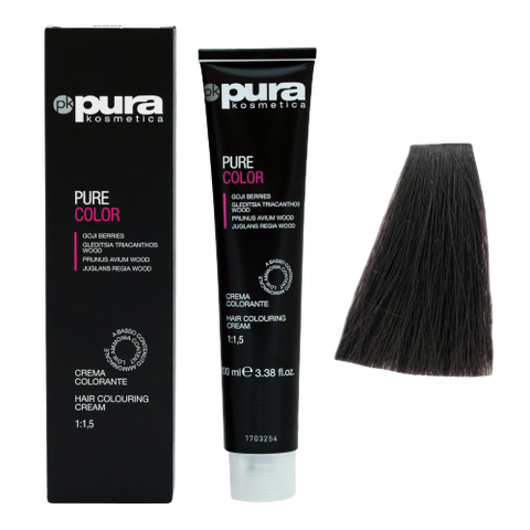 Pura Pure Color Hair Colouring Cream 100ml - 3/0