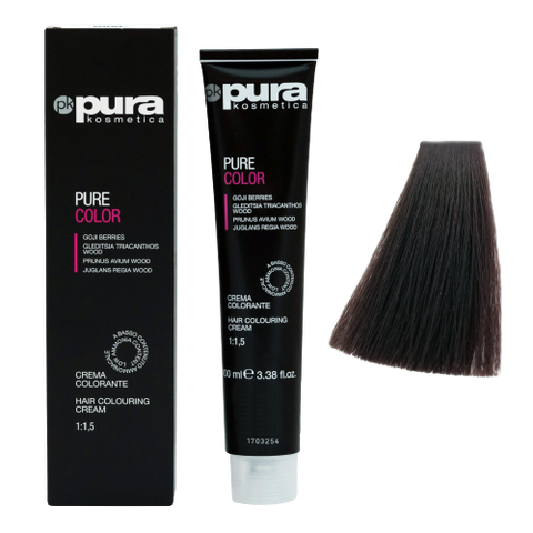 Pura Pure Color Hair Colouring Cream 100ml - 4/7