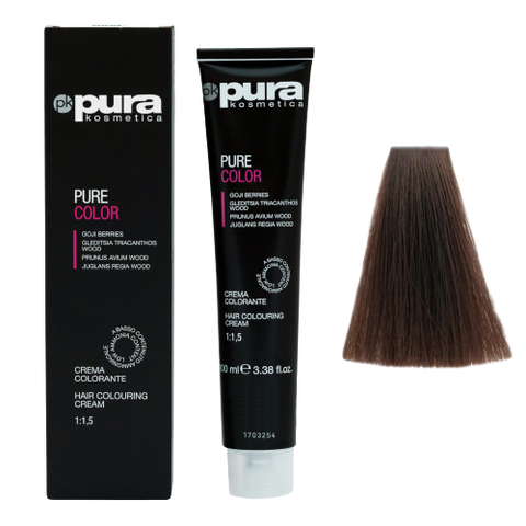 Pura Pure Color Hair Colouring Cream 100ml - 6/8