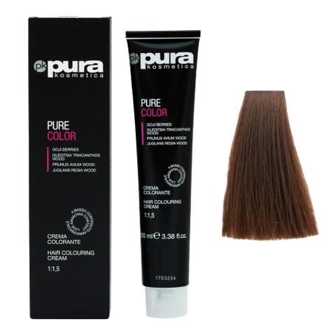 Pura Pure Color Hair Colouring Cream 100ml - 7/3