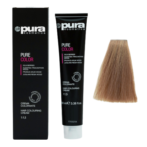 Pura Pure Color Hair Colouring Cream 100ml - 8/0