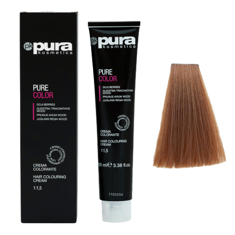 Pura Pure Color Hair Colouring Cream 100ml - 8/3