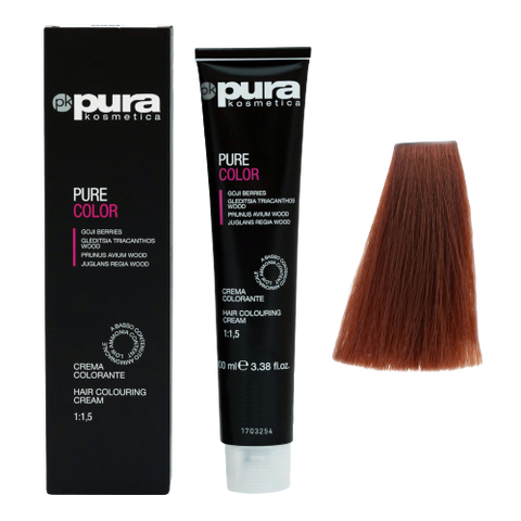 Pura Pure Color Hair Colouring Cream 100ml - 8/4