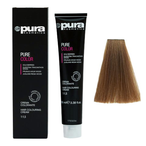 Pura Pure Color Hair Colouring Cream 100ml - 8/8