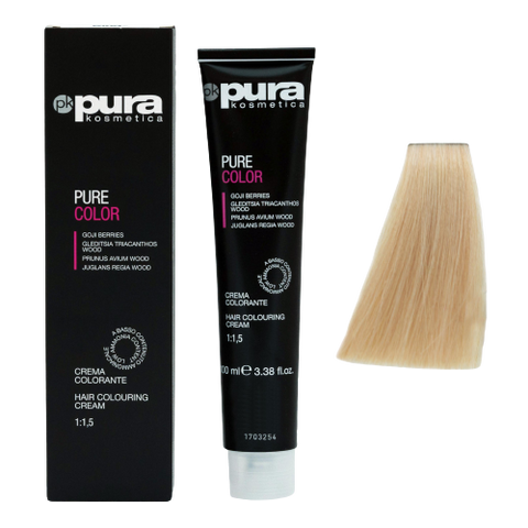 Pura Pure Color Hair Colouring Cream 100ml - 10/0