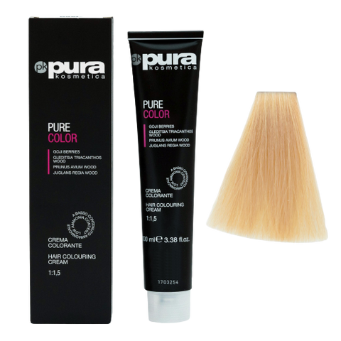 Pura Pure Color Hair Colouring Cream 100ml - 10/3