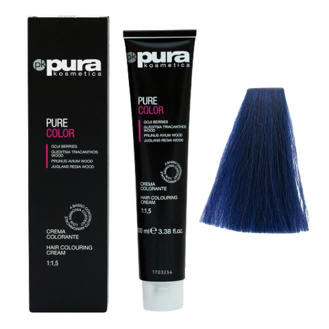 Pura Pure Color Hair Coloring Cream 100 ml - BLUE