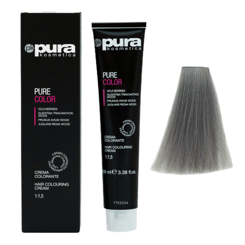 Pura Pure Color Hair Coloring Cream 100 ml - Ash