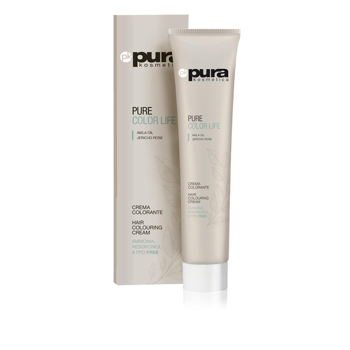 Pura Pure Color Life Hair Colouring Cream 100 ml - 4/0