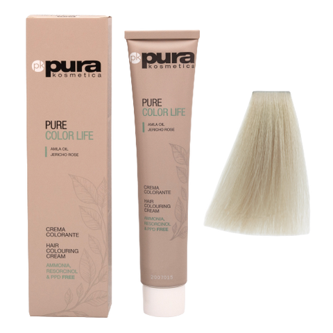 Pura Pure Color Life Hair Colouring Cream 100 ml - 10/01