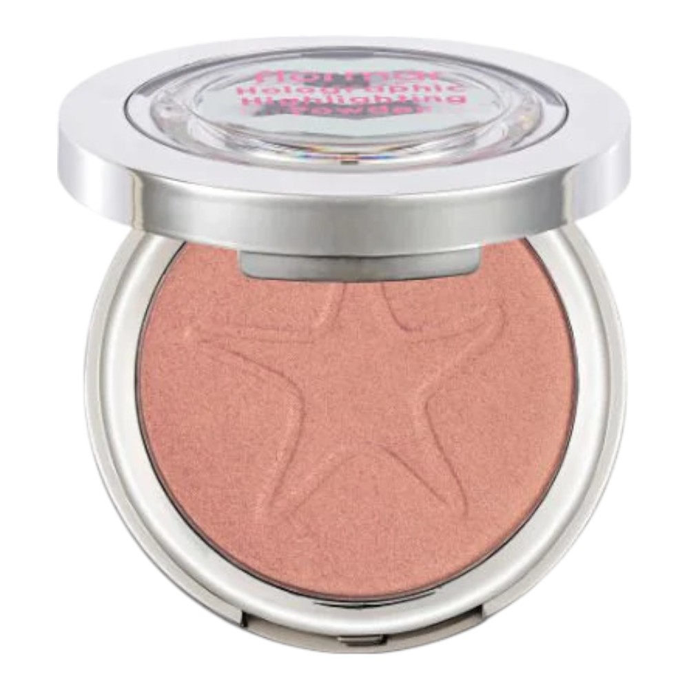 Flormar Holographic Highlighter Powder - 02 Rosy Gold
