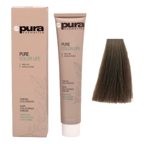 Pura Pure Color Life Hair Colouring Cream 100 ml - 6/0