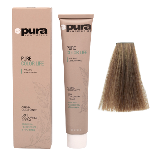 Pura Pure Color Life Hair Colouring Cream 100 ml - 7/0