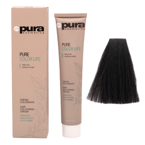 Pura Pure Color Life Hair Colouring Cream 100 ml - 4/01