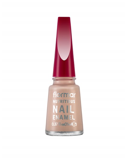 Flormar Nutritious Nail Enamel - 01 Latte